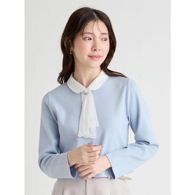 CELFORD  / セルフォード 刺繍ボウタイカーディガン CELFORD（セルフォード） (期間限定15%OFF&300円OFF) 刺繍ボウタイ