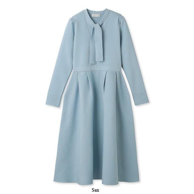 CELFORD / セルフォード ボウタイニットワンピース 23秋冬 CELFORD / セルフォード ボウタイニットワンピース 23秋冬