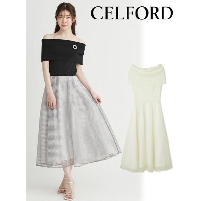 CELFORD（セルフォード） (セール50%OFF&PT5) オフショルニット