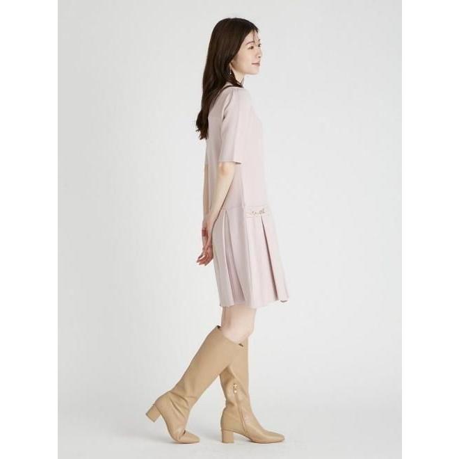 CELFORD（セルフォード） (10%OFF&300円OFF) プリーツニットワンピース