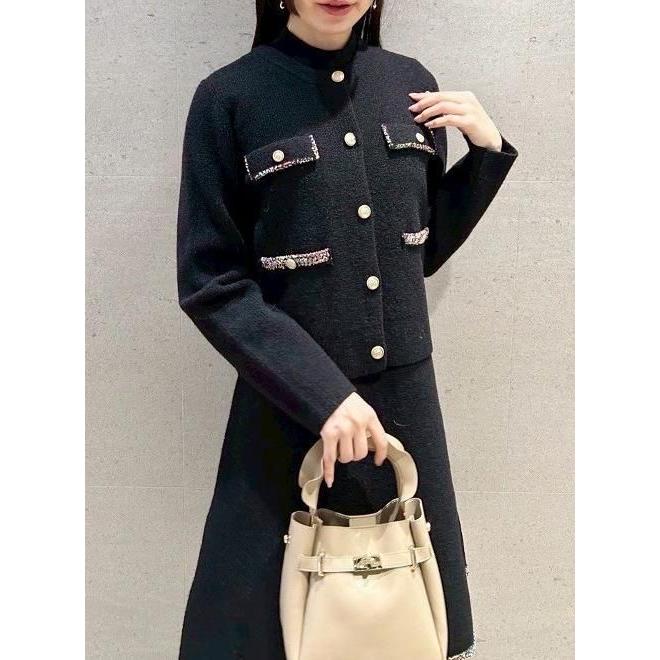 CELFORD / セルフォード トリムミニニットワンピースセット 25