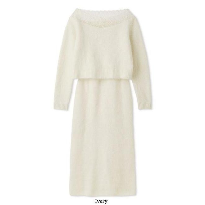 CELFORD（セルフォード） レーストリミングニットセットアップ 25秋冬