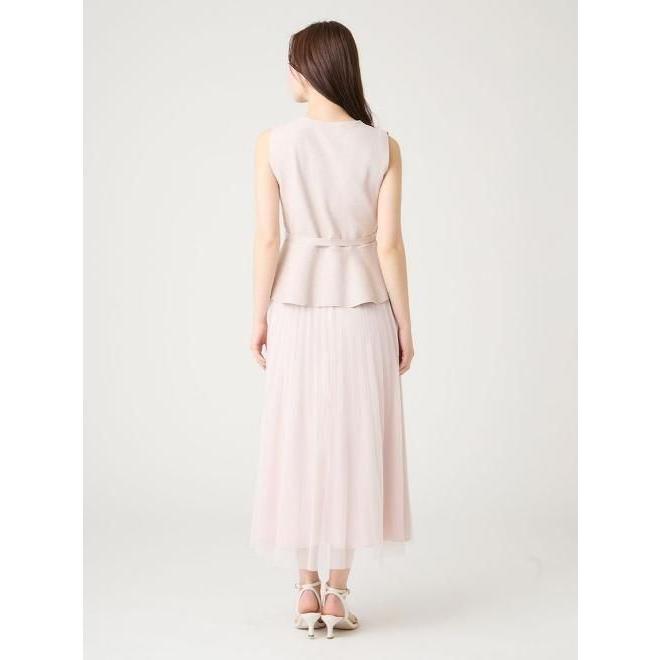 (期間限定10%OFF&PT5)   CELFORD  / セルフォード  UV CUT ジレドッキングワンピース  26春夏. CWNO262062の画像
