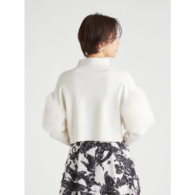 CELFORD /セルフォード ファーニット 23秋冬. CWNT235046 11%OFF&PT5倍