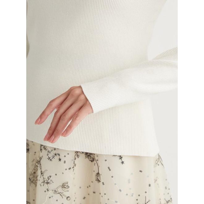 CELFORD（セルフォード） (15%OFF) ファーケープロングスリーブニット