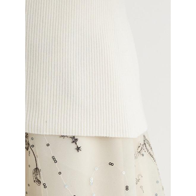 CELFORD（セルフォード） (15%OFF) ファーケープロングスリーブニット