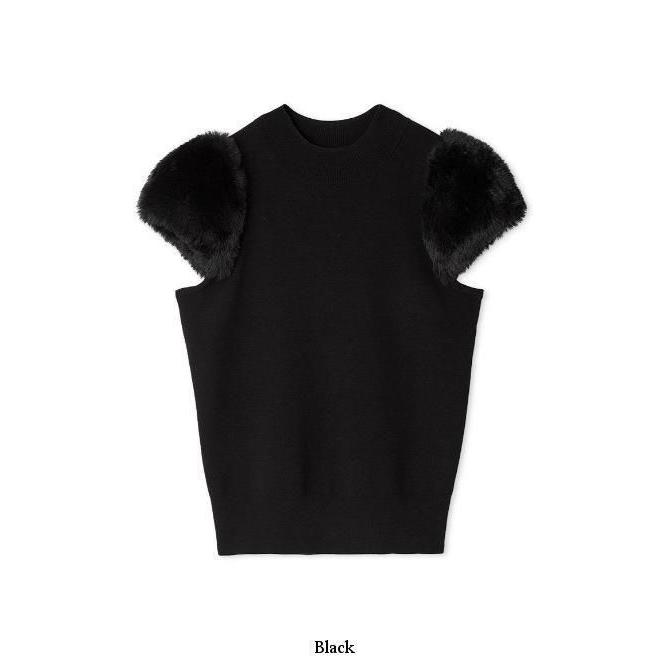 セルフォード 美品 シルクブレンド ショート ファースリーブ ニット 36 CELFORD（セルフォード） (セール60%OFF) シルクブレンドショート