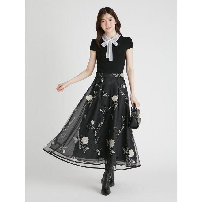 CELFORD / セルフォード P.J.REDOUTE エンブロイダリー衿付き