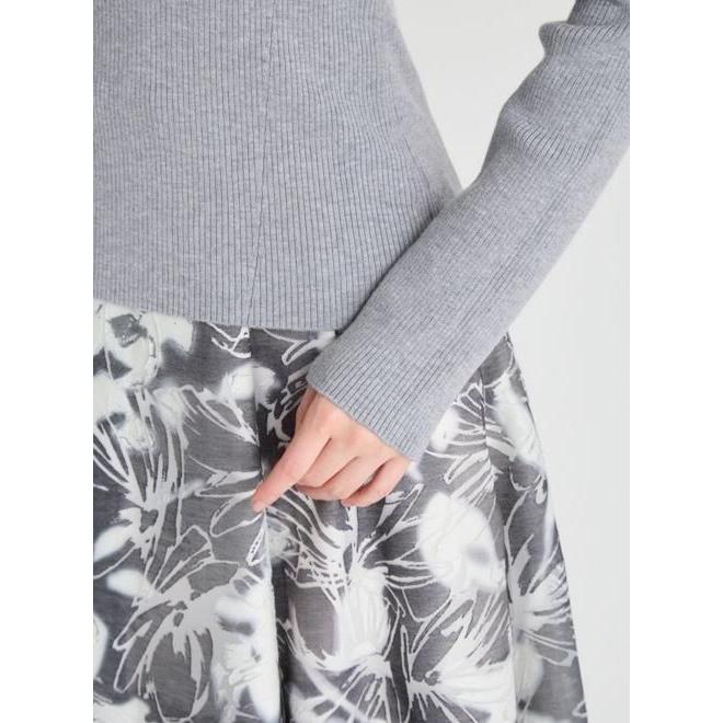 CELFORD（セルフォード） (10%OFF&300円OFF) ファートリムカラーニット