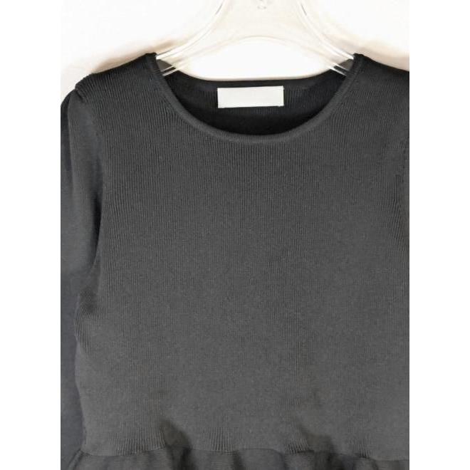 CELFORD（セルフォード） (10%OFF&300円OFF) ペプラムドッキングニット