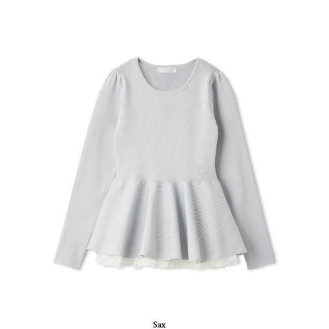 CELFORD セルフォード ペプラムドッキングニットプル 25秋冬.予約