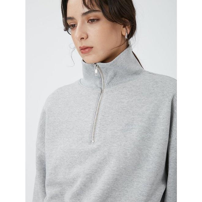フレイアイディー　ハーフジップ　プルオーバー FRAY I.D（フレイアイディー）の「【pierre cardin】クロップドハーフ