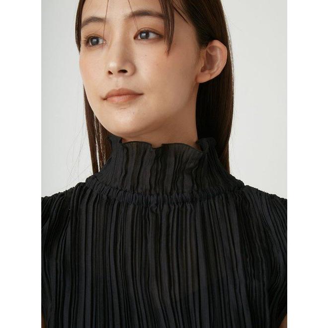FRAY I.D（フレイ・アイディー） (12%OFF) プリーツペプラムブラウス