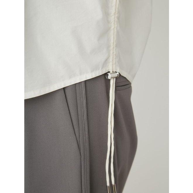 新品タグ付き　FRAY I.D バルーンオフショルジップブラウス　グレー Amazon | [フレイ アイディー] バルーンオフショルジップ