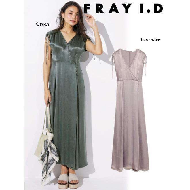 Fray I D フレイアイディー Ipekerギャザーサテンワンピース 春夏 予約 Fwfo3032 Fwfo3032 Hearty Select Yahoo店 通販 Yahoo ショッピング