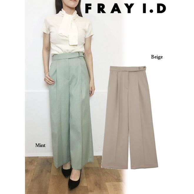 FRAY I.D / フレイアイディー ストレートワイドパンツ 19秋冬