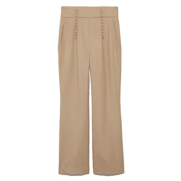 FRAY I.D（フレイ・アイディー） ウールフレアパンツ 19秋冬