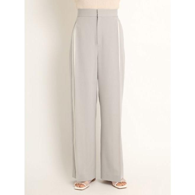 FRAY I.D（フレイ・アイディー） ラインタックパンツ 20春夏