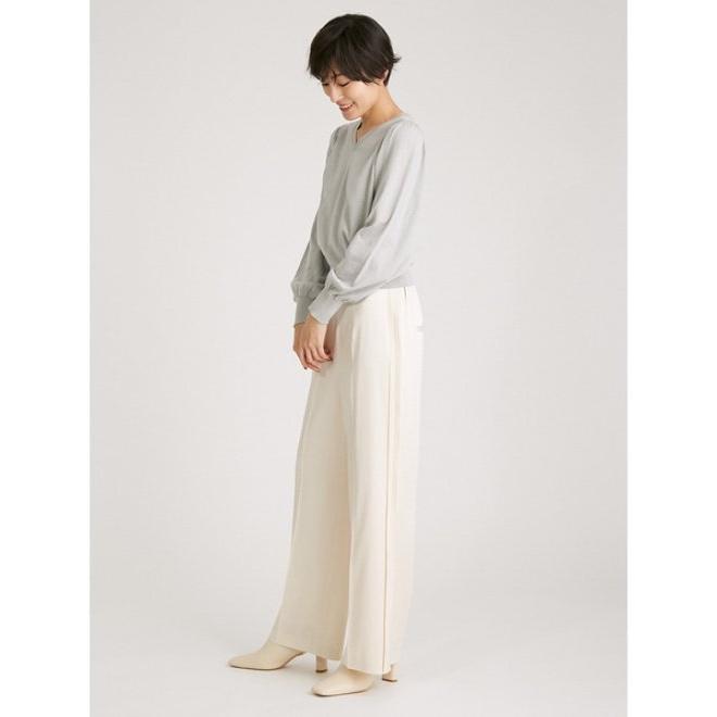 FRAY I.D / フレイアイディー バックサテンパンツ 21春夏