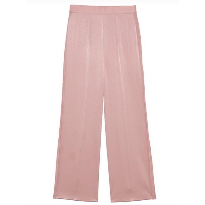 FRAY I.D ピンク パンツセットアップ S FRAY I.D（フレイ・アイディー） バックサテンパンツ 21春夏