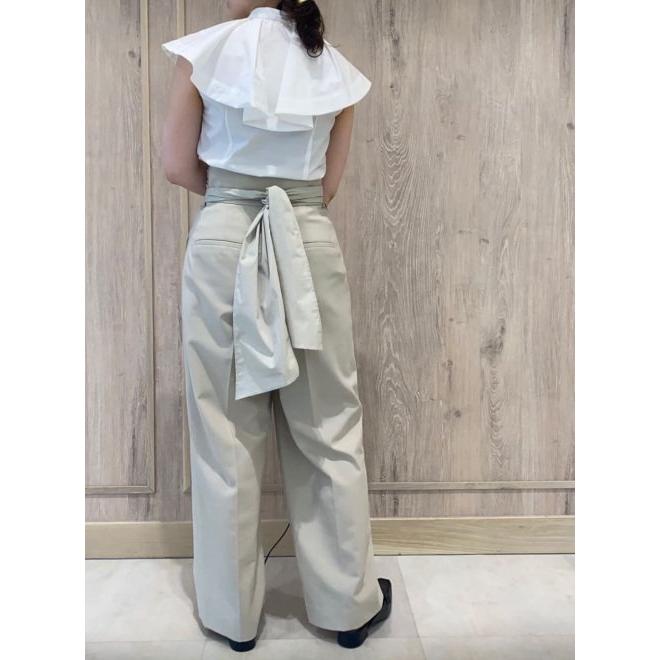 FRAY I.D / フレイアイディー タイプライターリボンツータックパンツ