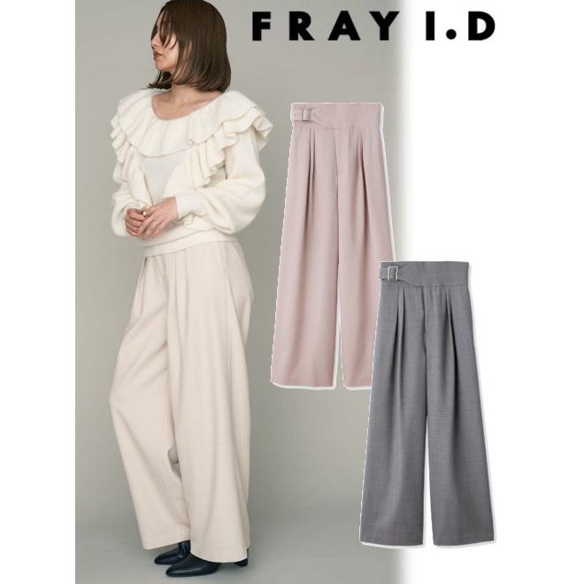FRAY I.D / フレイアイディー サイドグルカパンツ 23秋冬 FRAY I.D / フレイアイディー サイドグルカパンツ 23秋冬
