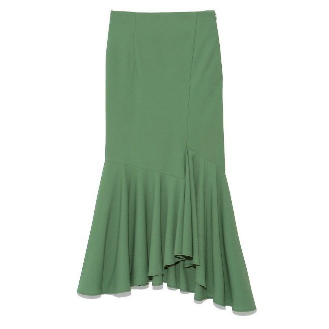 美品】フレイアイディー オーバー ラップ スリット スカート アシメ