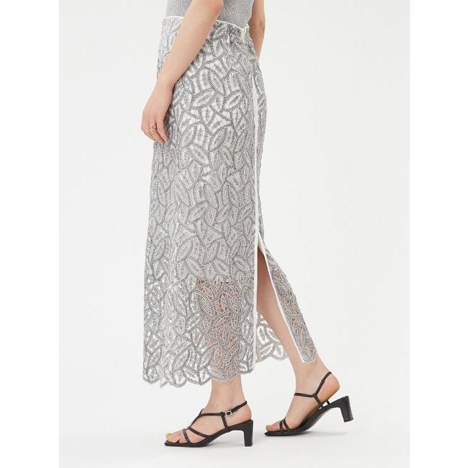 テープレーススカート FRAY I.D フレイ アイディー マキシスカート FRAY I.D（フレイアイディー）の「テープレーススカート（スカート