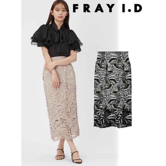 FRAY I.D (セール40%OFF) / フレイアイディー リーフレースタイト  