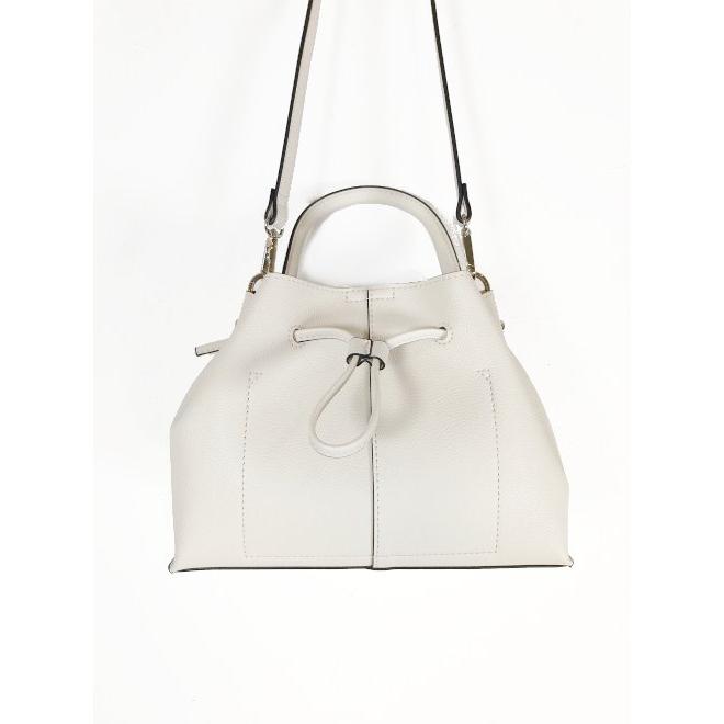 新品未使用 FRAY I.D バッグ　リボンバッグ WHT フレイ アイディー FRAY I.D リボンミドルバッグ （WHT） -靴