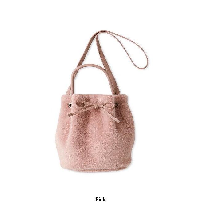 FRAY I.D / フレイ アイディー ハンドバッグ リボンファーバッグ FRAY I.D（フレイアイディー）の「リボンファーバッグ【WEB限定