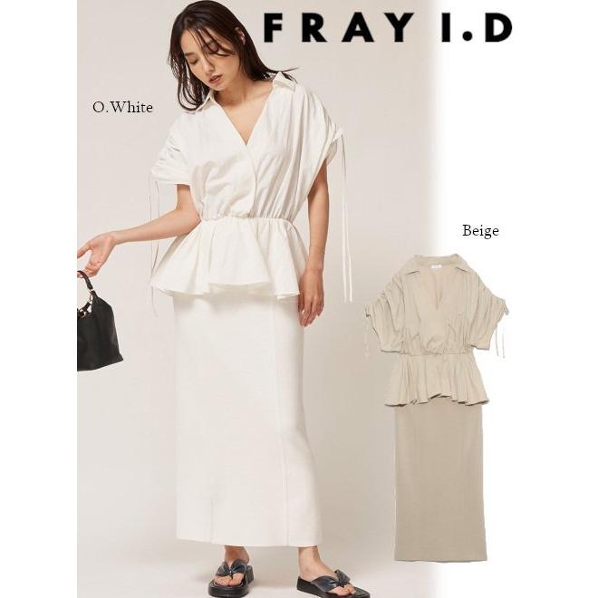 ネット販売中 Fray I D フレイアイディー カシュクールギャザーブラウスニットコンビワンピース 22春夏 Fwno 売り出し割引 Miracleleaffl Com