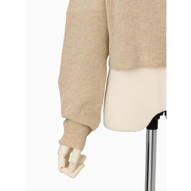 Hella WOOL HIGHNECK VEST ベージュ Hella｜ウール ハイネック ベスト “WOOL HIGHNECK VEST” h243-03