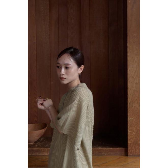 Hella / ヘラ CUT JACQUARD DRESS 24春夏予約 h241-13 入荷予定 : 5月  