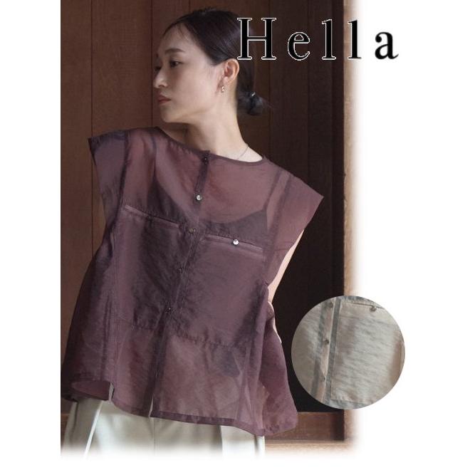 Hella / ヘラ CHAMBRAY ORGANDY BL 24春夏 h241-17 (12%OFF&PT5倍 