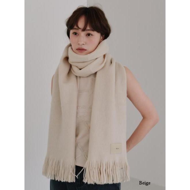 最終セール20%OFF) Hella / ヘラ shaggy stole 25秋冬【h253-100