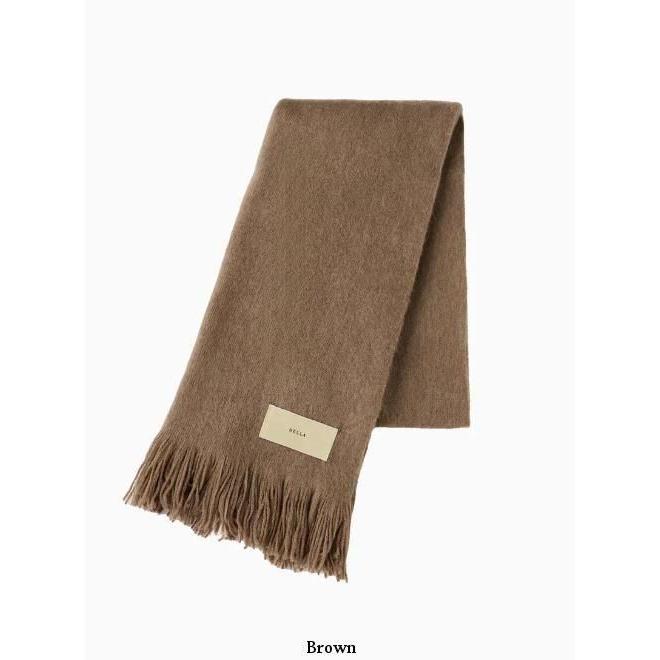 最終セール20%OFF) Hella / ヘラ shaggy stole 25秋冬【h253-100