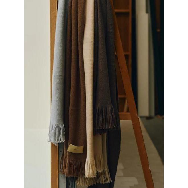 最終セール20%OFF) Hella / ヘラ shaggy stole 25秋冬【h253-100