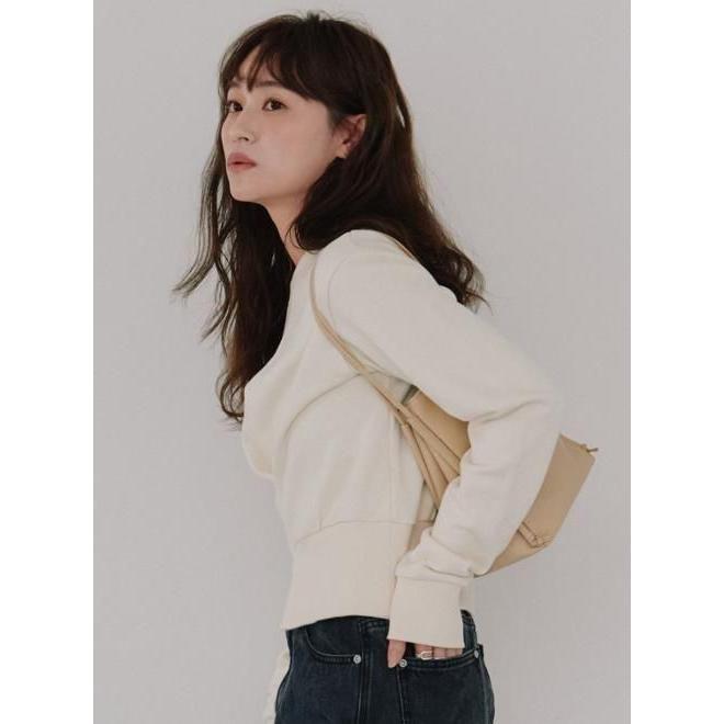 10%OFF&300円OFF) Hella / ヘラ front tuck cropped sweat 25秋冬 h253