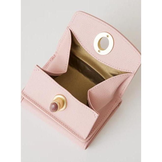 Hashibami（ハシバミ） (10%OFF) 天然石ミニウォレット STRAWBERRY .2