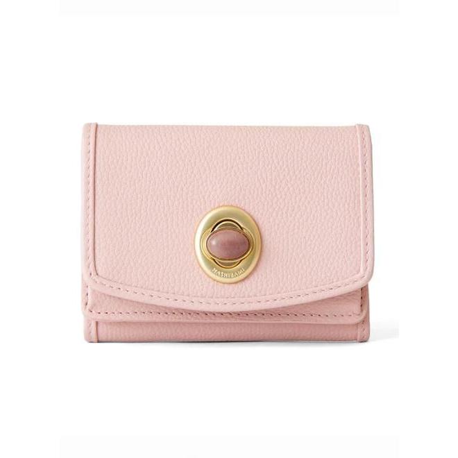 Hashibami（ハシバミ） 天然石ミニウォレット STRAWBERRY .2 Ha-2008