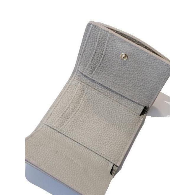 Hashibami（ハシバミ） (10%OFF) 天然石ミニウォレット LIGHT GRAY 2