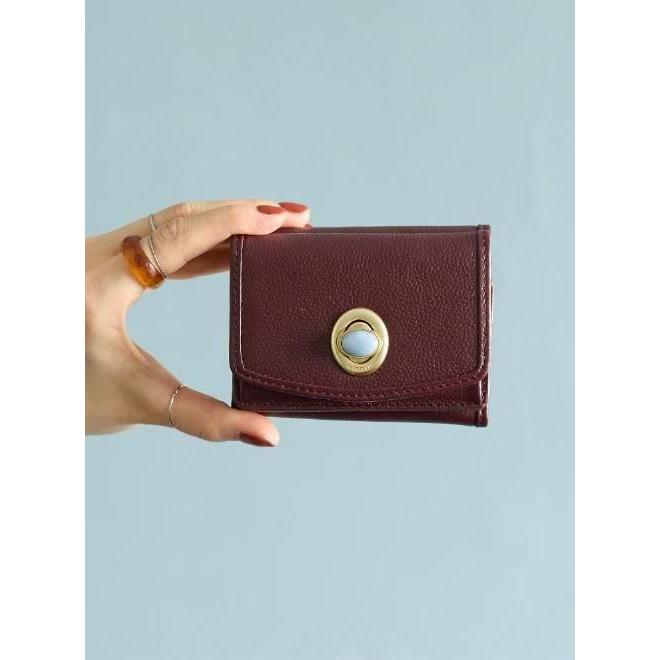 Hashibami（ハシバミ） (10%OFF) 天然石ミニウォレット (CHERRY) Ha