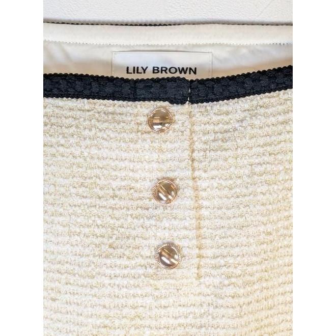 LILY BROWN（リリーブラウン） (10%OFF&300円OFF) カットツイード