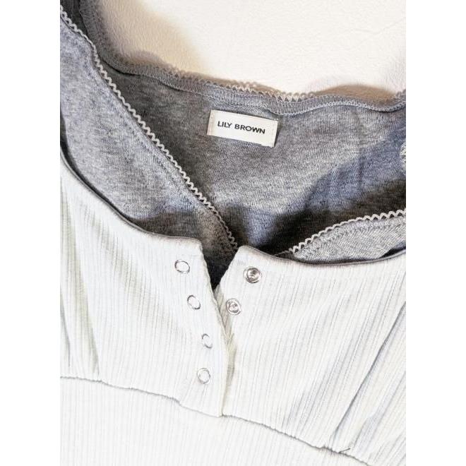 LILY BROWN（リリーブラウン） (10%OFF&300円OFF) レイヤードレース