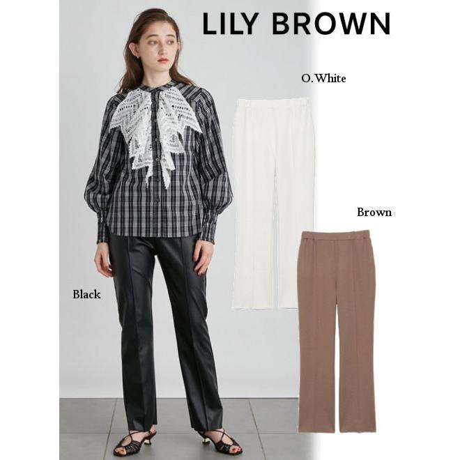 LILY BROWN リリー ブラウン ヴィンテージ刺繍イージーパンツ LILY BROWN｜ヴィンテージ刺繍イージーパンツ | Rakuten Fashion