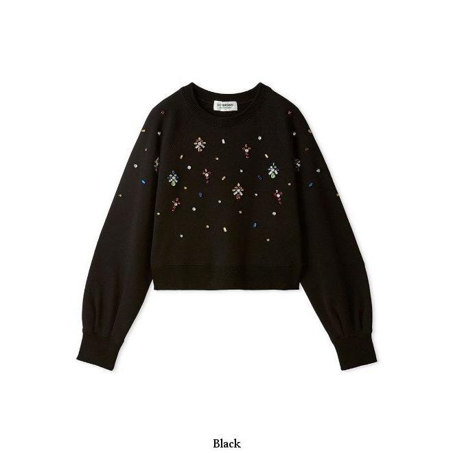 Lily Brown CANDYビジュートレーナー LWCT244806 LILY BROWN (セール50%OFF) Lily Brown / リリーブラウン CANDY