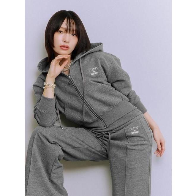 リリーブラウン 起毛パーカー グレー LILY BROWN（リリーブラウン） (最終セール40%OFF&300円OFF) 【MARY