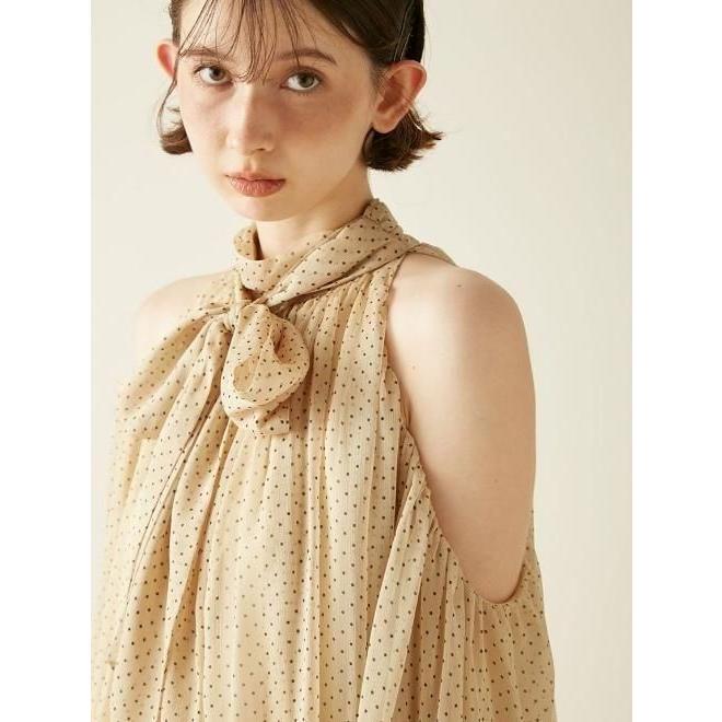 LILY BROWN（リリーブラウン） (10%OFF&300円OFF) ドレープボウタイ
