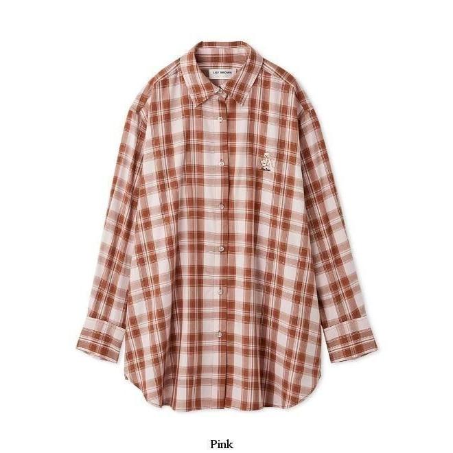 LILYBROWN リリーブラウン LilyBearシアーオーバーシャツ LILY BROWN（リリーブラウン）の「Lily Bearシアーオーバーシャツ